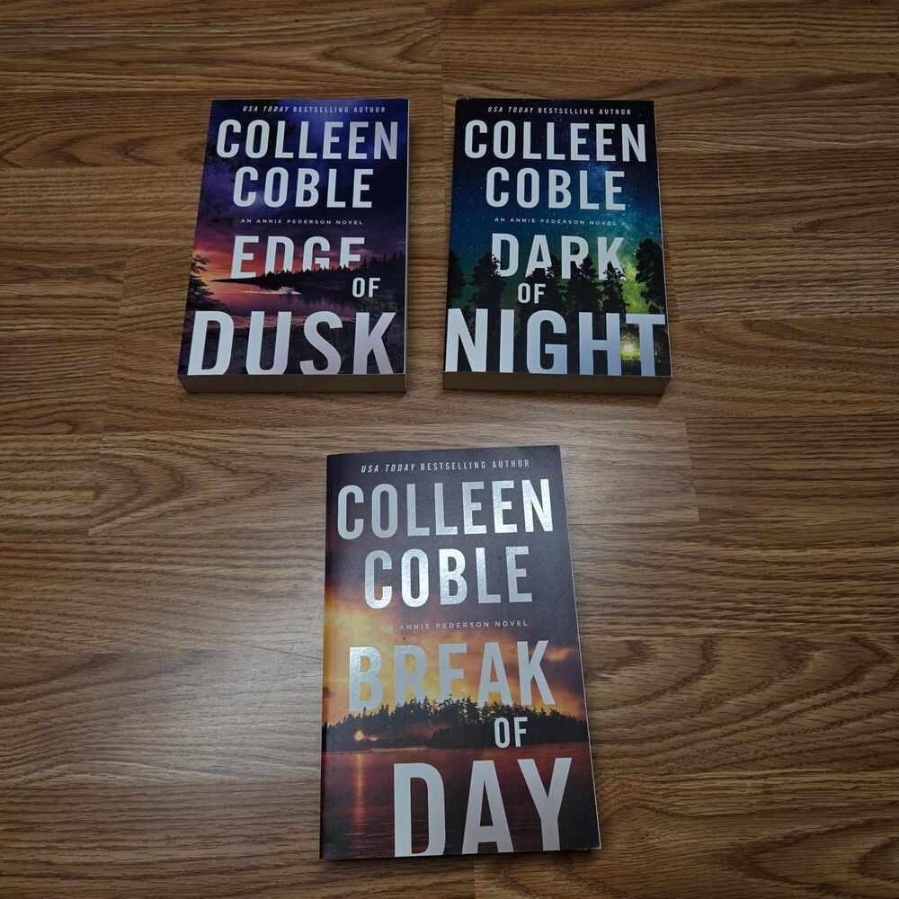 Annie Peabody Series by Colleen Coble; Edge of Dusk, Dark of Night, Break of Day